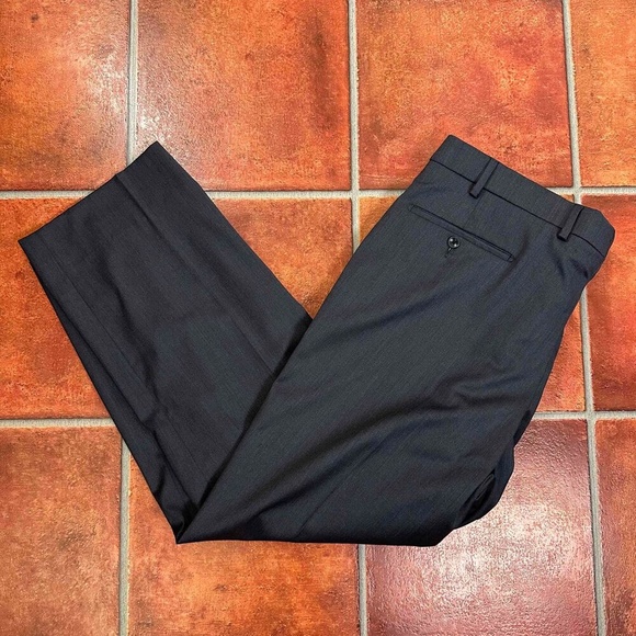 Loro Piana Virgin Wool Dress Pants Size 42 - Picture 1 of 9